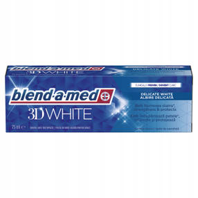 BLEND A MED зубная паста 75ml 3D WHITE DELICATE