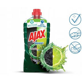 AJAX 1L универсальная жидкость для уборки Уголь + Лайм