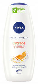NIVEA гель для душа 500ML CARE&ORANGE/Апельсин