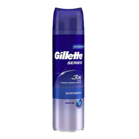 GILLETTE 200 ML гель для бритья SERIES MOISTURIZING