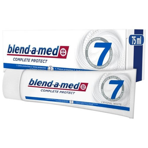 BLEND A MED зубная паста 75ml C7 CRISTAL WHITE