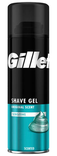 GILLETTE 200 ML гель для бритья  SENSITIVE