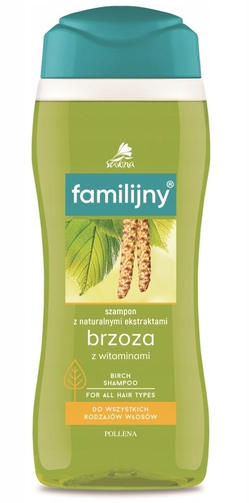 FAMILIJNY шампунь 1 L БЕРЕЗОВЫЙ с витамином /для всех типов волос