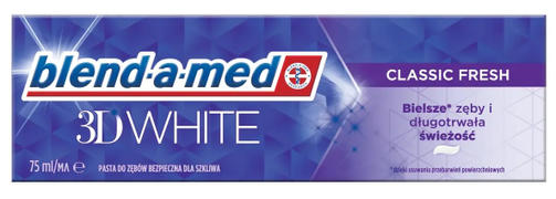 BLEND A MED зубная паста 75ml 3D WHITE CLASSIC FRESH FRESH