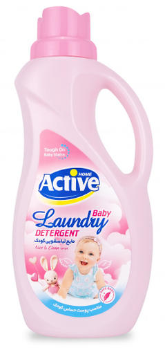 ACTIVE гель-концентрат для стирки 1,5 л РОЗОВАЯ ПУДРА/детский