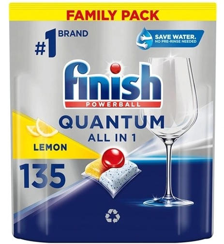 FINISH Tabl Quantum All in One a135 LEMON/для посудомоечных машин